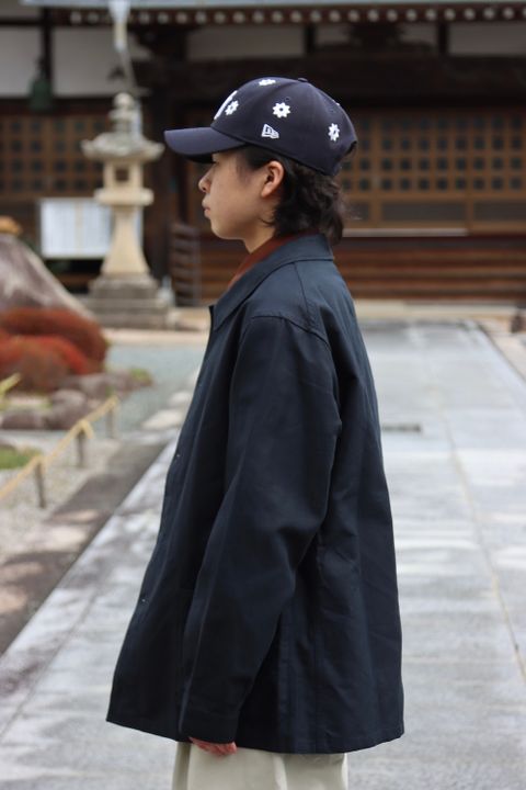 STUDIO NICHOLSON SORTE PEACHED COTTON TWILL DEEP PLEAT VOLUME PANTS(SNM-351)style.2022.02.02.