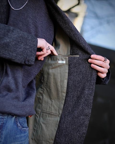 A.PRESSE アプレッセ 2024 Style1 Washed Denim Pantsスタイル