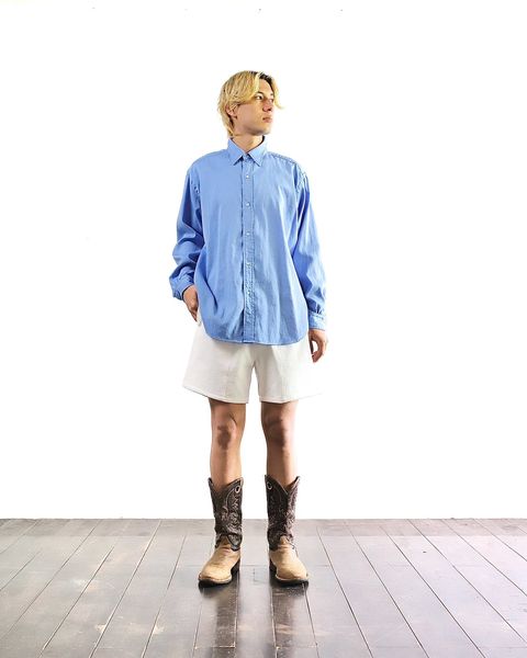 アプレッセ 24SS White Tennis Shorts style 2024.5.24