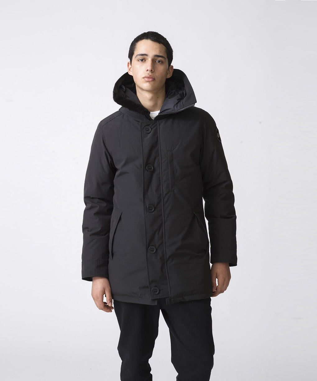 CANADA GOOSE - カナダグースメンズ ジャスパーパーカーブラックレーベルJasper Parka Black Label  (3438MBJ)Black☆新作発売！ | mark