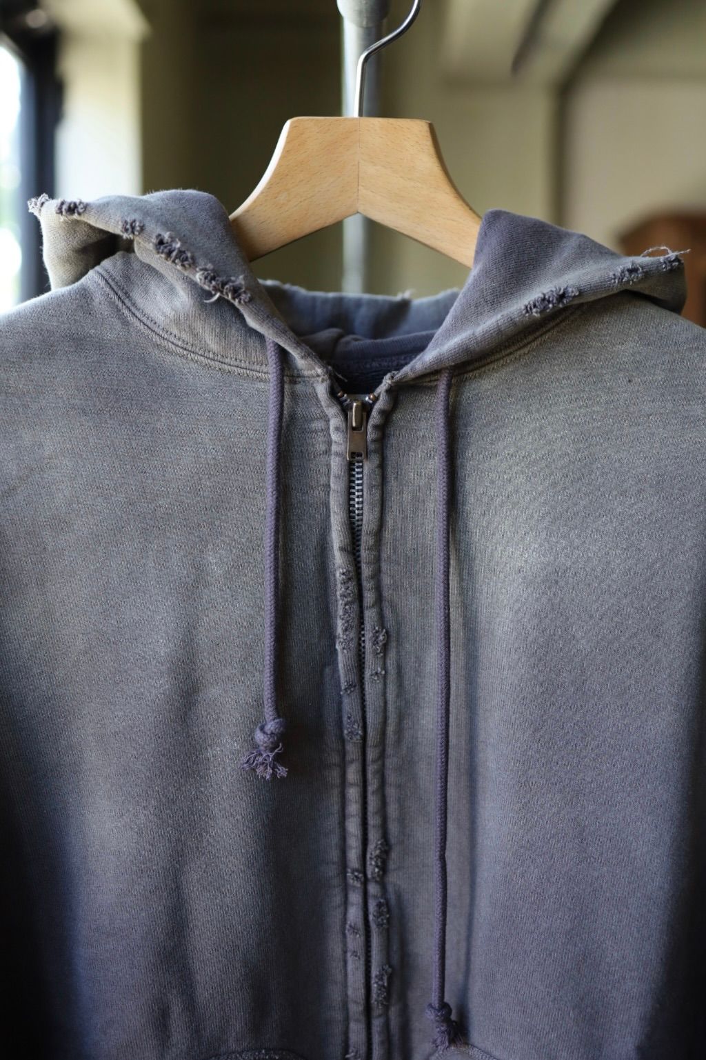BOW WOW 25FWバウワウ  BASEBALL CHAMPION ZIP HOODIE AGED(BW252-BCZH) AGED BROWN★10月25日(土)発売!