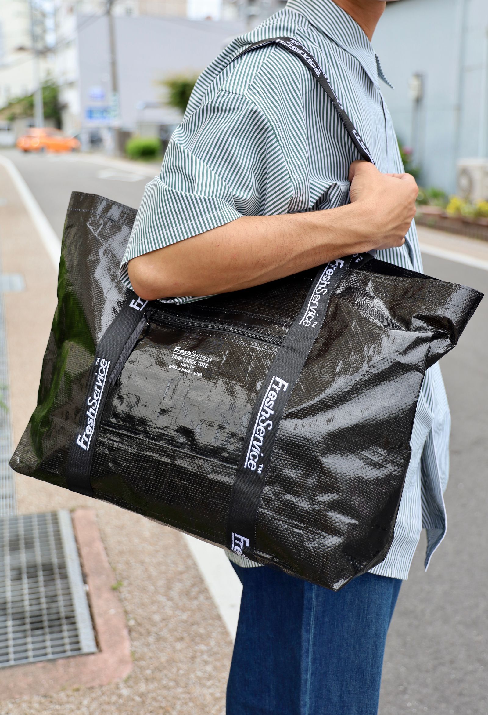 FreshService キャンバス コンテナトート FreshService] フレッシュサービス TARP LARGE TOTE | INS