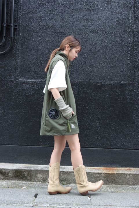 空調服®︎ × FreshService “AIR COOLING VEST FABRIC BY SOLOTEX®︎ stlye.2023.5.28