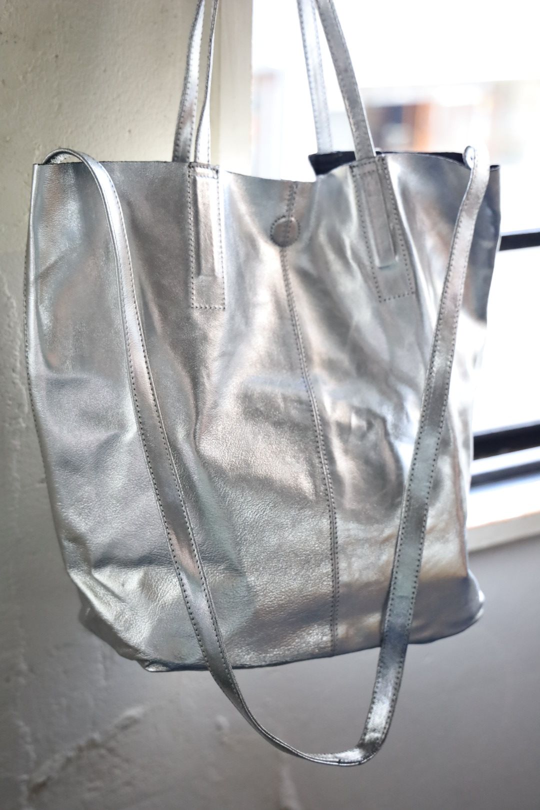 Morphee / モルフェトートバッグ 3WAY MIDIUM TOTE(SHORT) SILVER☆再入荷しました！