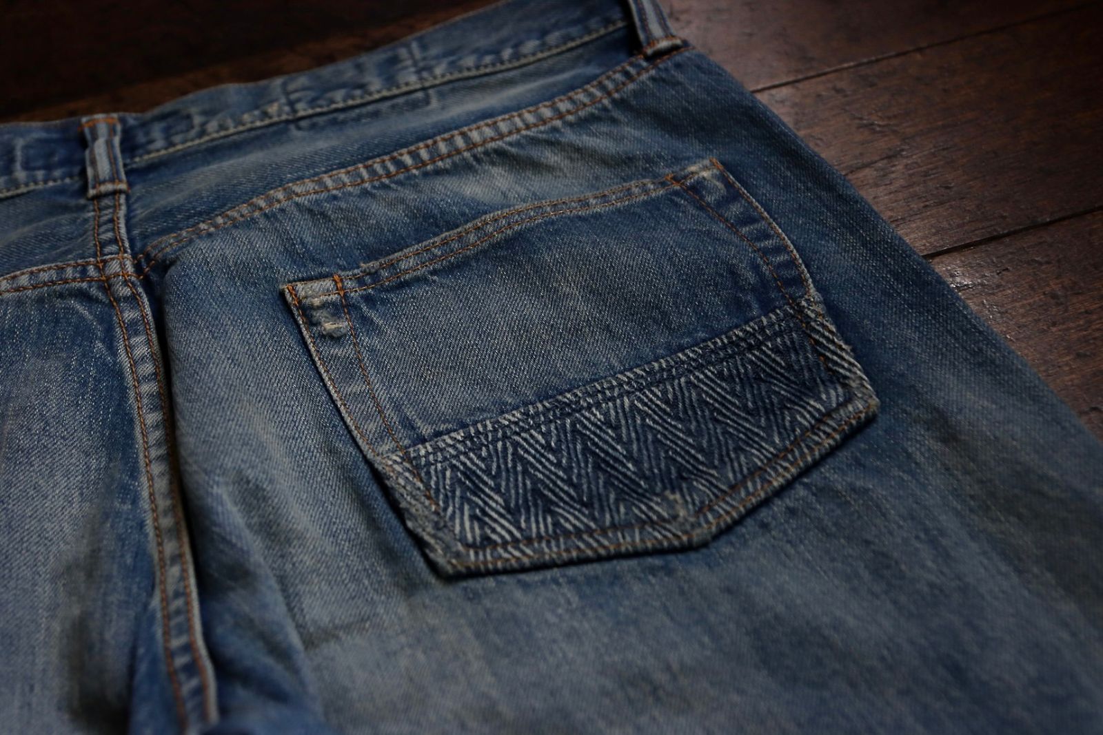 ファンダメンタル デニムCLASSIC STRAIGHT DENIM CS109(FA24MG109)INDIGO
