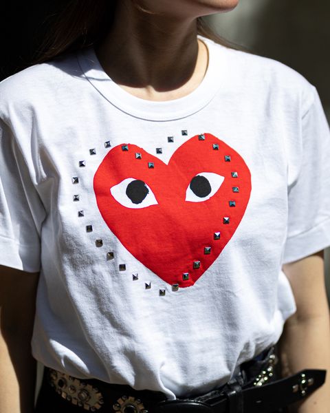 PLAY COMME des GARCONS 新作RED HEART STUDS Tシャツ style.2026.3.28