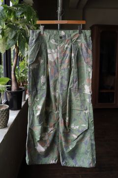 Gurank グランク Poplin camouflage cargo pants(2552)BROWN★新作発売！