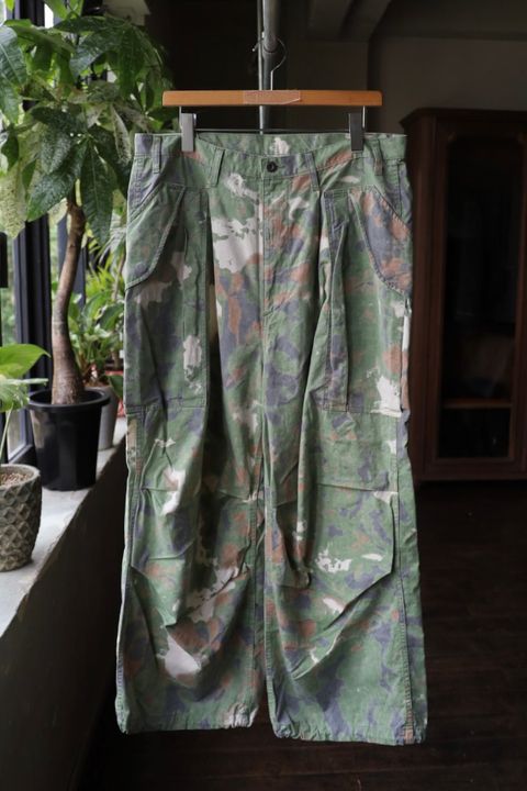 Gurank グランク Poplin camouflage cargo pants(2552)BROWN★新作発売！