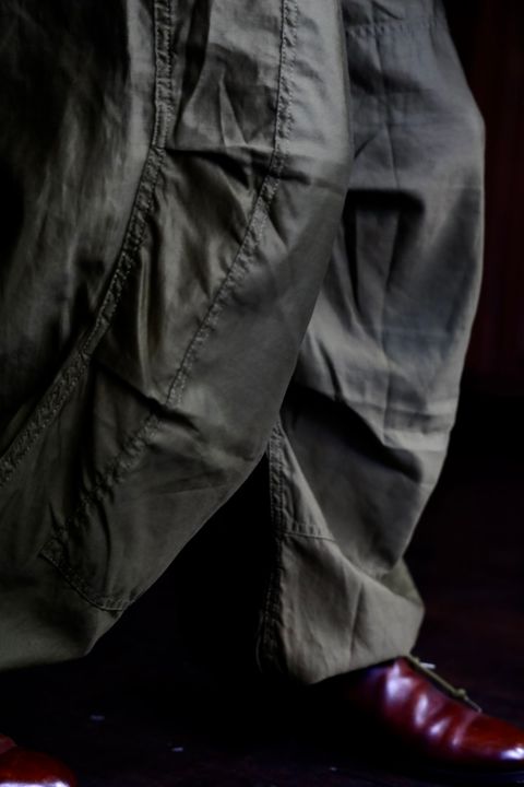 Gurankファティーグジャケット"KHAKI"スタイル