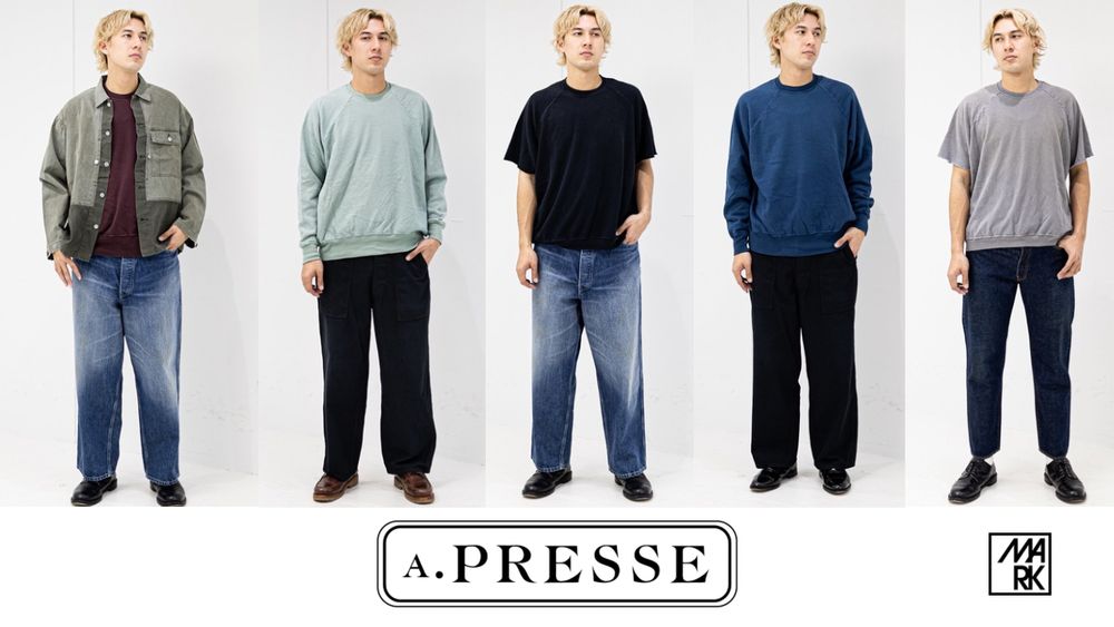 A.PRESSE 2026 Style1 9thデリバリー 3月20日(金)発売！ (店頭11:00、オンライン12:00発売)☆3/20 10:00更新