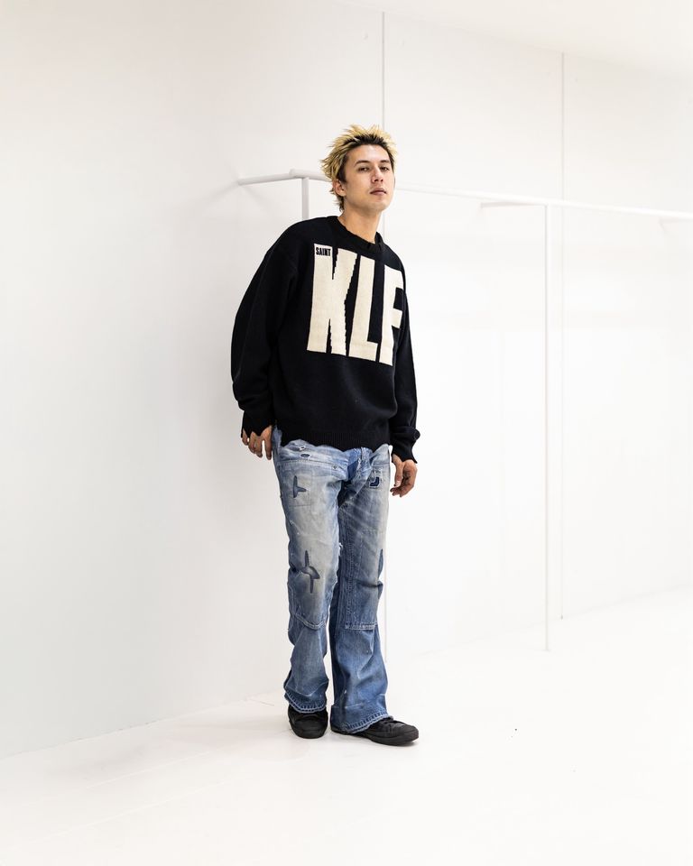 SAINT Mxxxxxx KLF_CREW NECK KNIT 10月25日(土)新作発売！