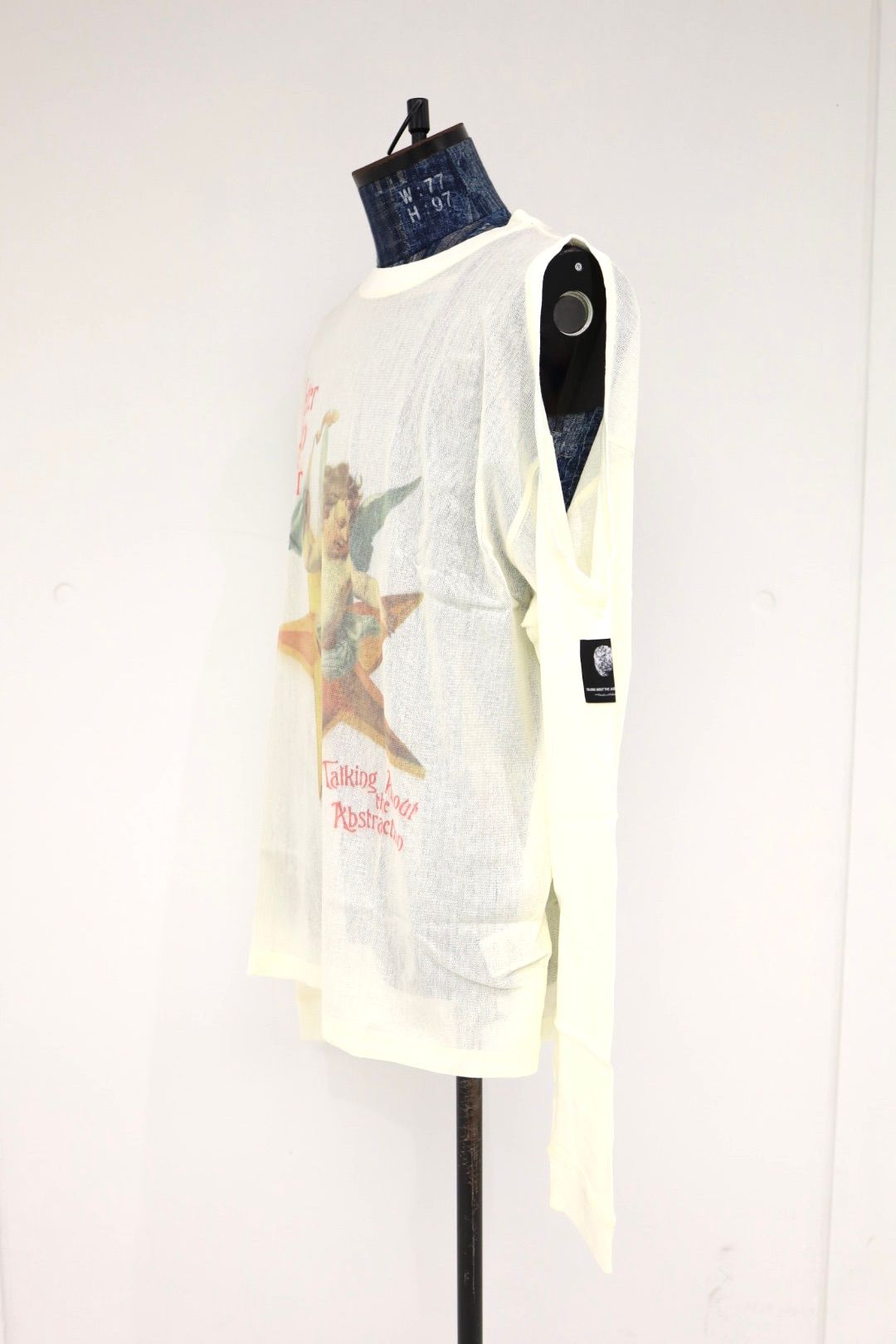 トーキングアバウト ジ アブストラクション WOMENS 26SS OPEN SHOULDEL LS(26SS-LCT-003)WHITE☆新作発売！