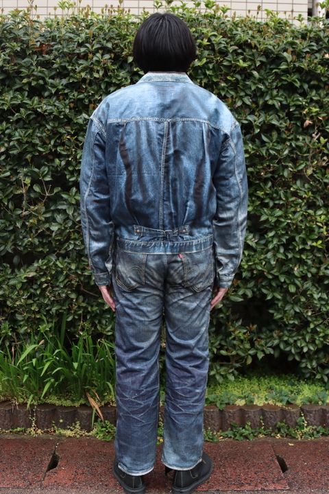 ジュンヤワタナベマン22SSベルベルジン×Levi'sトリプルネームジャケット style.2022.4.14.