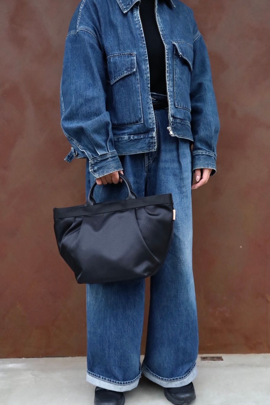 エンダースキーマ バッグ 2tuck tote M(yv-b-2tm)black☆1月10日(土)発売！