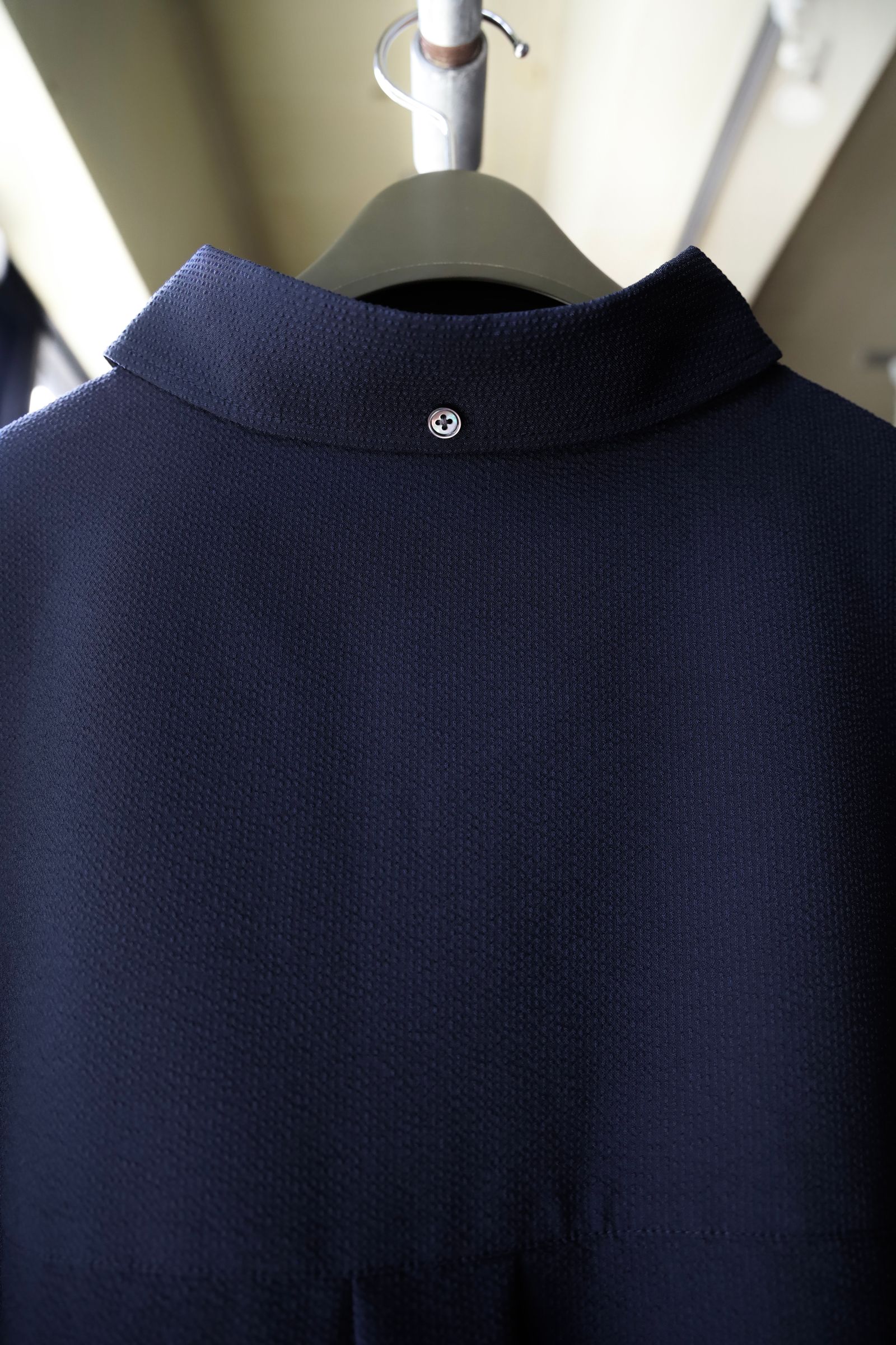 フレッシュサービス SEERSUCKER B.D SHIRT (FSC252-50043)NAVY☆6/21(土)発売！