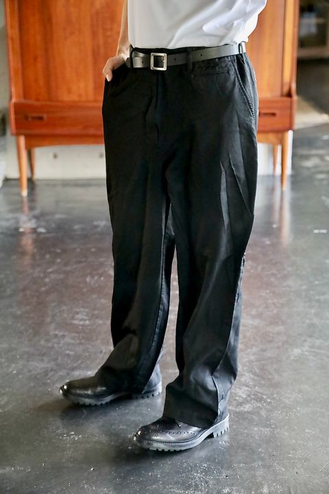 COMME des GARCONS HOMME 綿裏毛製品洗いスウェットスタイル.2025.9.5.