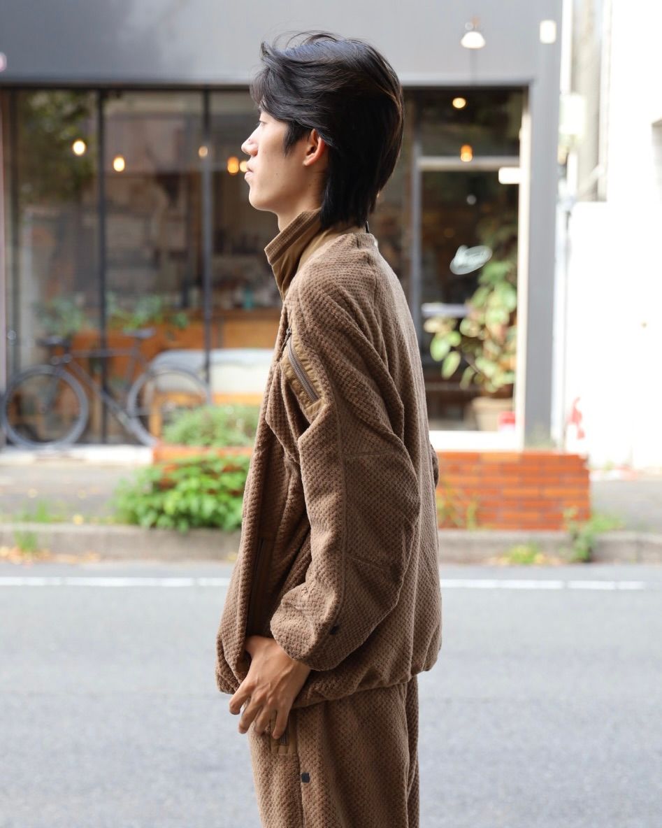 DAIWA PIER39(ダイワピア39) TECH MIL FLEECE JACKET(BJ-70026W)LT.BROWN☆9月26日(土)新作発売！