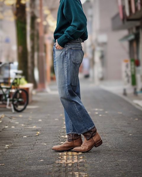アプレッセ No.22 Washed Wide Denim Pants スタイル 12月21日(土)新作発売！