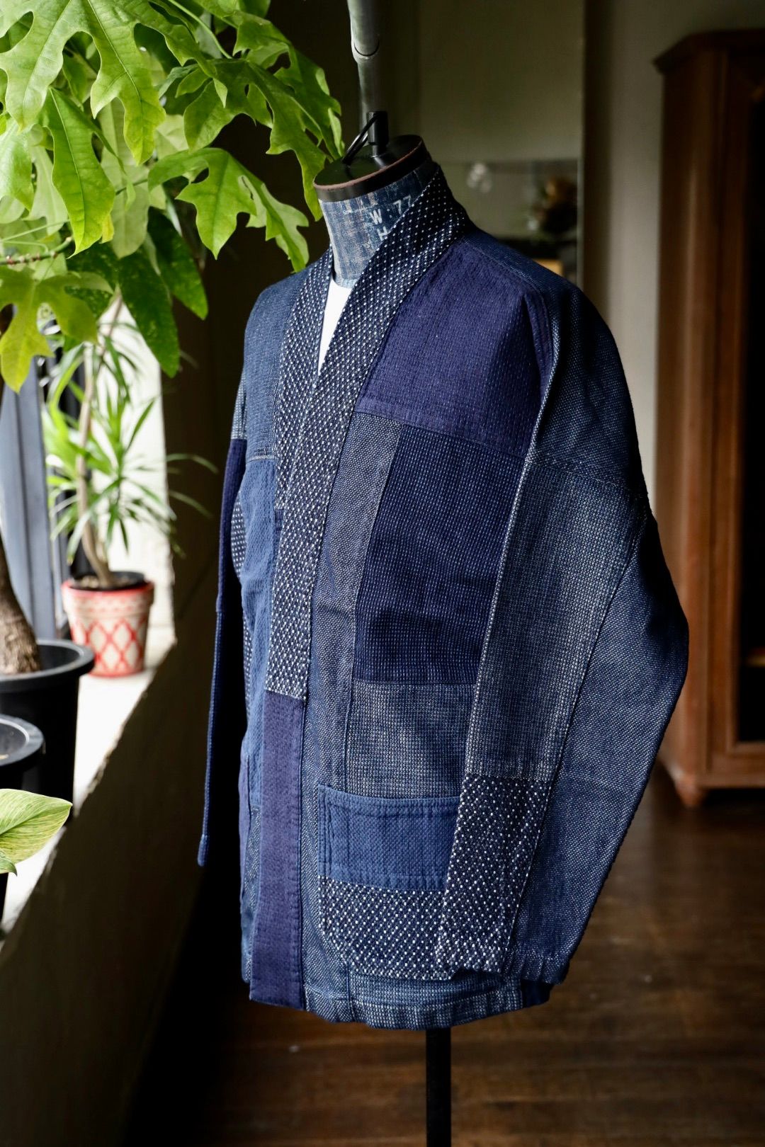 ファンダメンタル デニムシャツ HAORI JACKET RINSE(FA25JK32R)INDIGO☆新作発売！