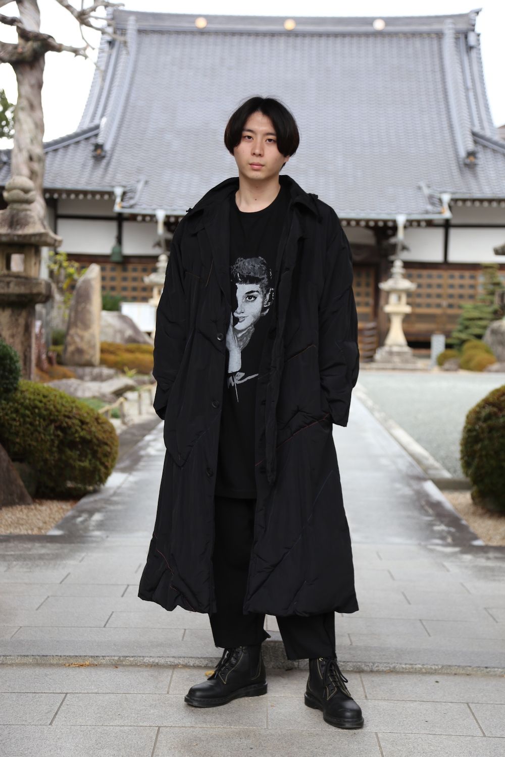 YOHJI YAMAMOTO ヨウジヤマモト オールインワン/サロペット S 黒