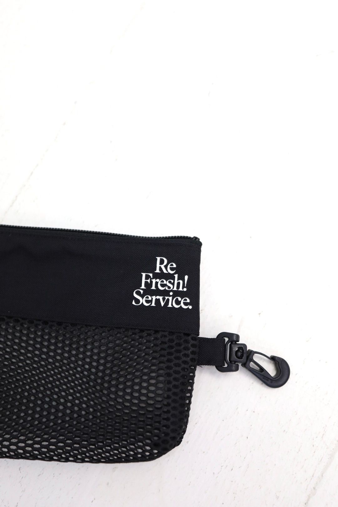 ReFresh!Service. MESH UTILITY POUCH(FSR261-90278)BLACK☆3月28日(土)発売！