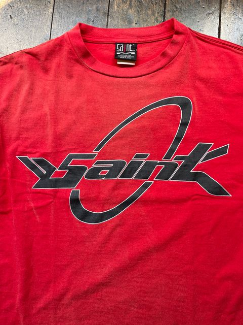 セントマイケル Tシャツ S.CIRCLE TEE"RED"スタイル
