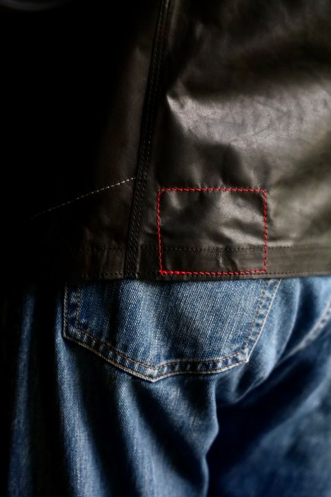 eYe JUNYA WATANABE MAN Levi’s Wネームレザージャケットスタイル2024.9.20.