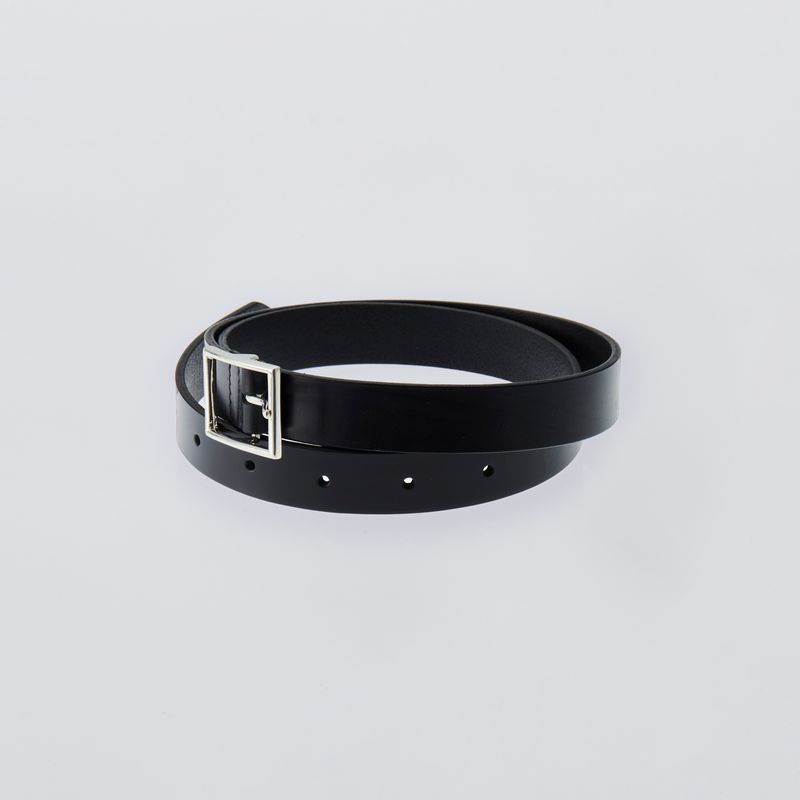 ショロジュエリーベルト Rectangle Narrow Buckle Belt (XOBL004M/L)Black☆7月17日(木)発売！
