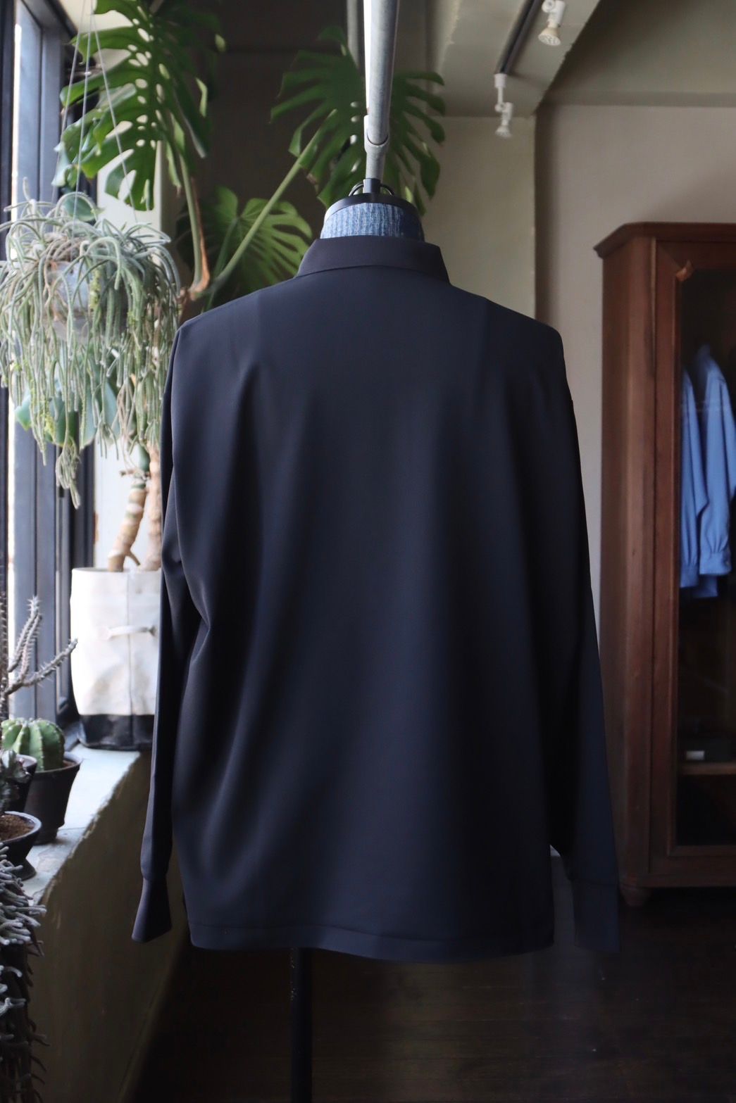 フレッシュサービス DRY PIQUE JERSEY L/S POLO(FSC253-70011B)BLACK★7月26日(土)発売！