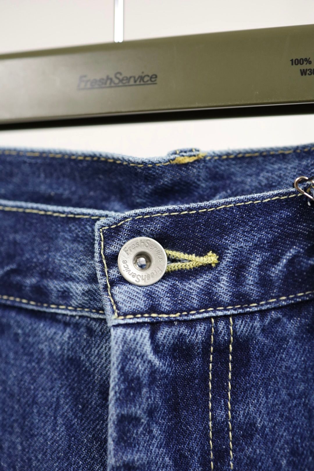 フレッシュサービス CORPORATE DENIM FIVE POCKET PANTS (FSC263-40156FB)DARK WASH☆7月25日(土)発売！