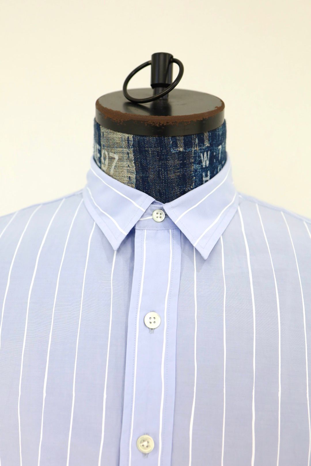 S.F.C 26SS エスエフシー C/N STRIPE SS SHIRT(SFCSS26S08)Sax☆3月20日(金)発売！