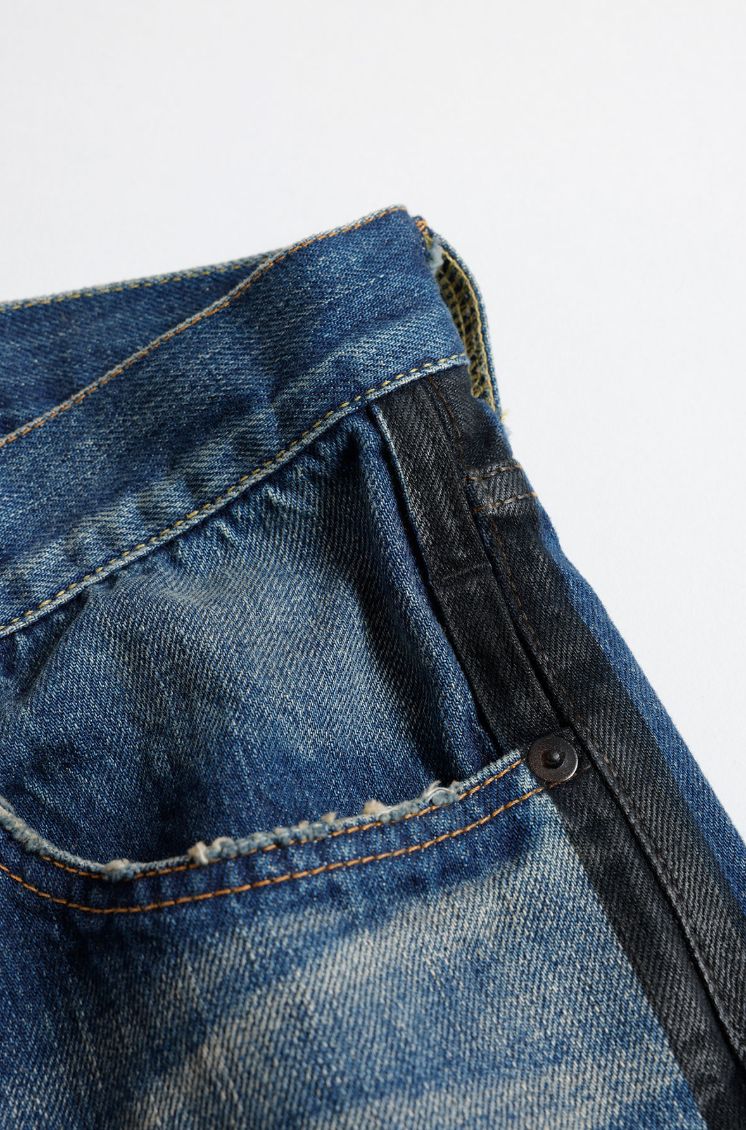 ファンダメンタル デニムパンツ CLASSIC STRAIGHT DENIM CS125 (FA25/MG125)INDIGO