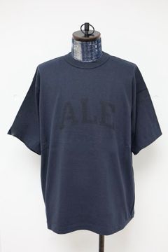 blurhms ROOTSTOCK ブラームスルーツストック 26SS ALE-Y 88/12 Print Tee WIDE(bROOTS25S36S26A)NIGHT BLACK x BLACK☆4月17日(金)新作発売！
