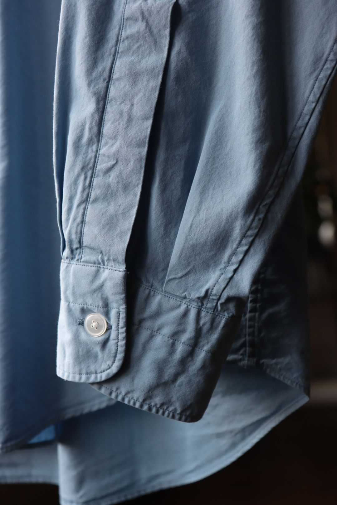 アプレッセ23SSシャツ Regular Collar Shirt(23SAP-02-09H)INDIGO