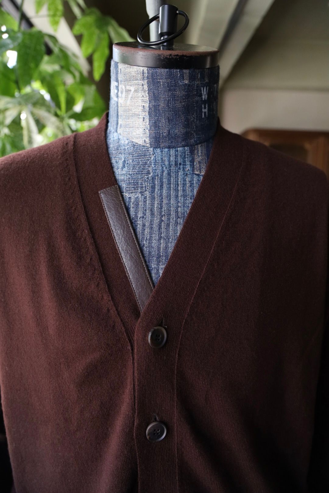 ヨーク 25FW FINE GAUGE CARDIGAN(YK25FW01125S)BROWN☆9月6日(土)発売！