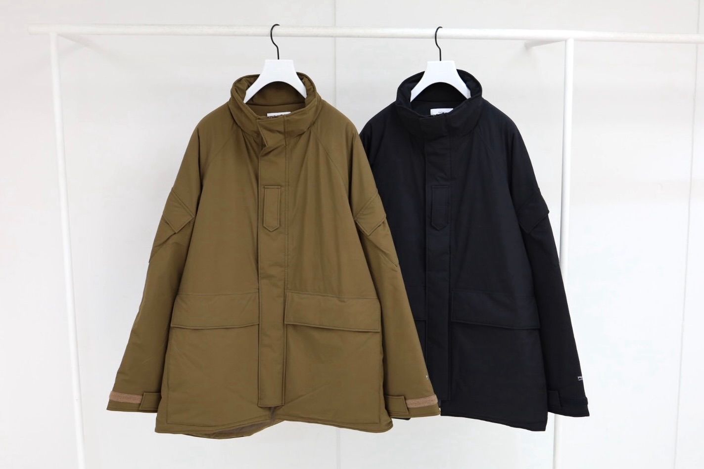 グラフペーパー PERTEX® SHIELD Insulated Military Parka(GM263-30271)BROWN☆10月17日(土)発売！