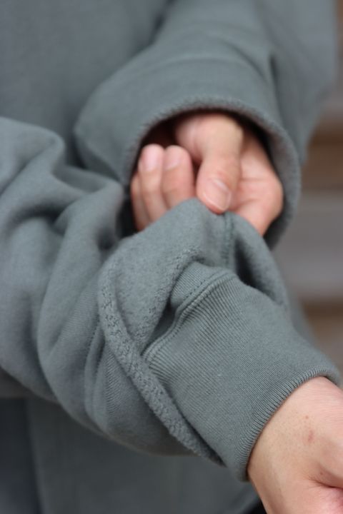 YOKE RESIZED WIDE HOODIE(YK21AW0278CS) style.2021.09.13