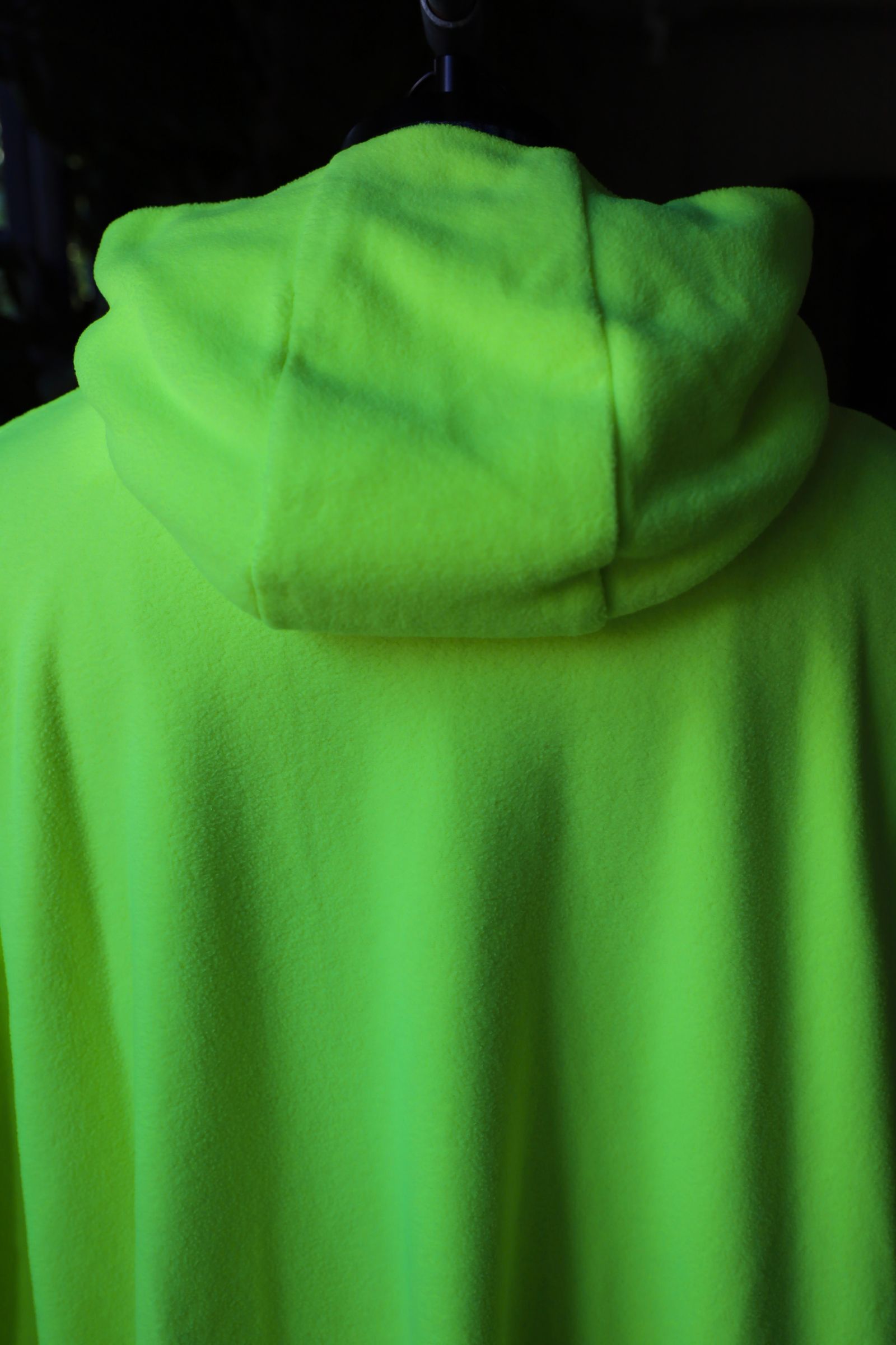 ReFresh!Service.  FLEECE SAUNA PONCHO(NEON YELLOW)★再販しました！