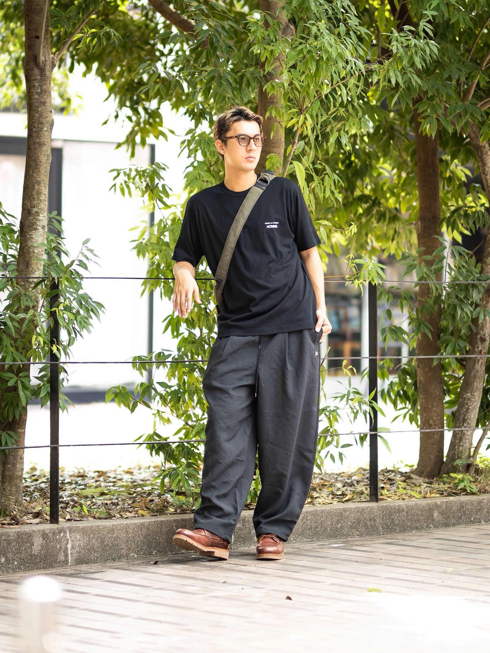 COMME des GARCONS HOMME ロゴプリントTシャツ 8月7日(土)新作発売！