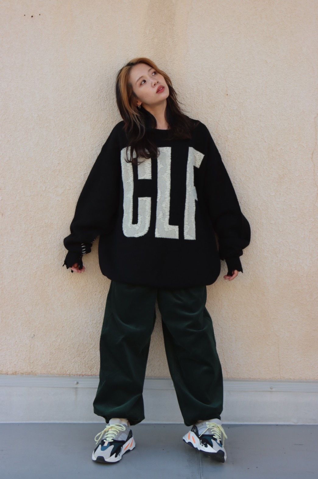 SAINT MICHAEL(セントマイケル) CLF ニット XL 22AW-