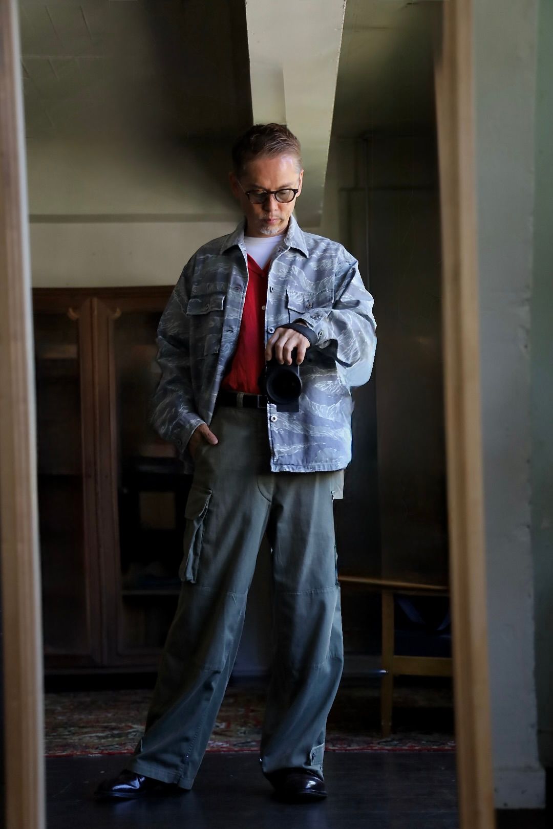 A.PRESSE 2026 STYLE2 Vintage FA HBT M-47 Pantsスタイル2026.10.3.