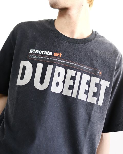 Doublet 24SS AI-GENERATED "DOUBLET" LOGO T-SHIRT style 2024.2.17