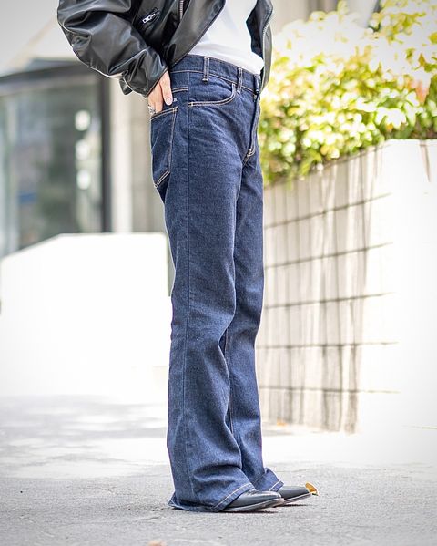 J.B.ATTIRE 24AW Rive gauche denim&Paris mortercycle jacket style.3034.8.3