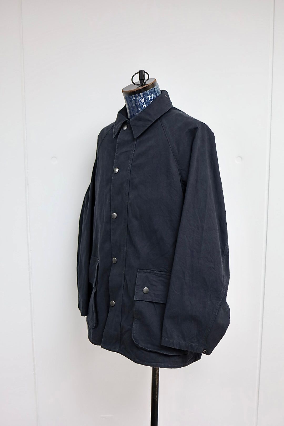 blurhms ブラームス 26SS Hard Twist Gabardine Riding Jacket(BHS26S017)BlackNavy☆12月26日(金)新作発売！