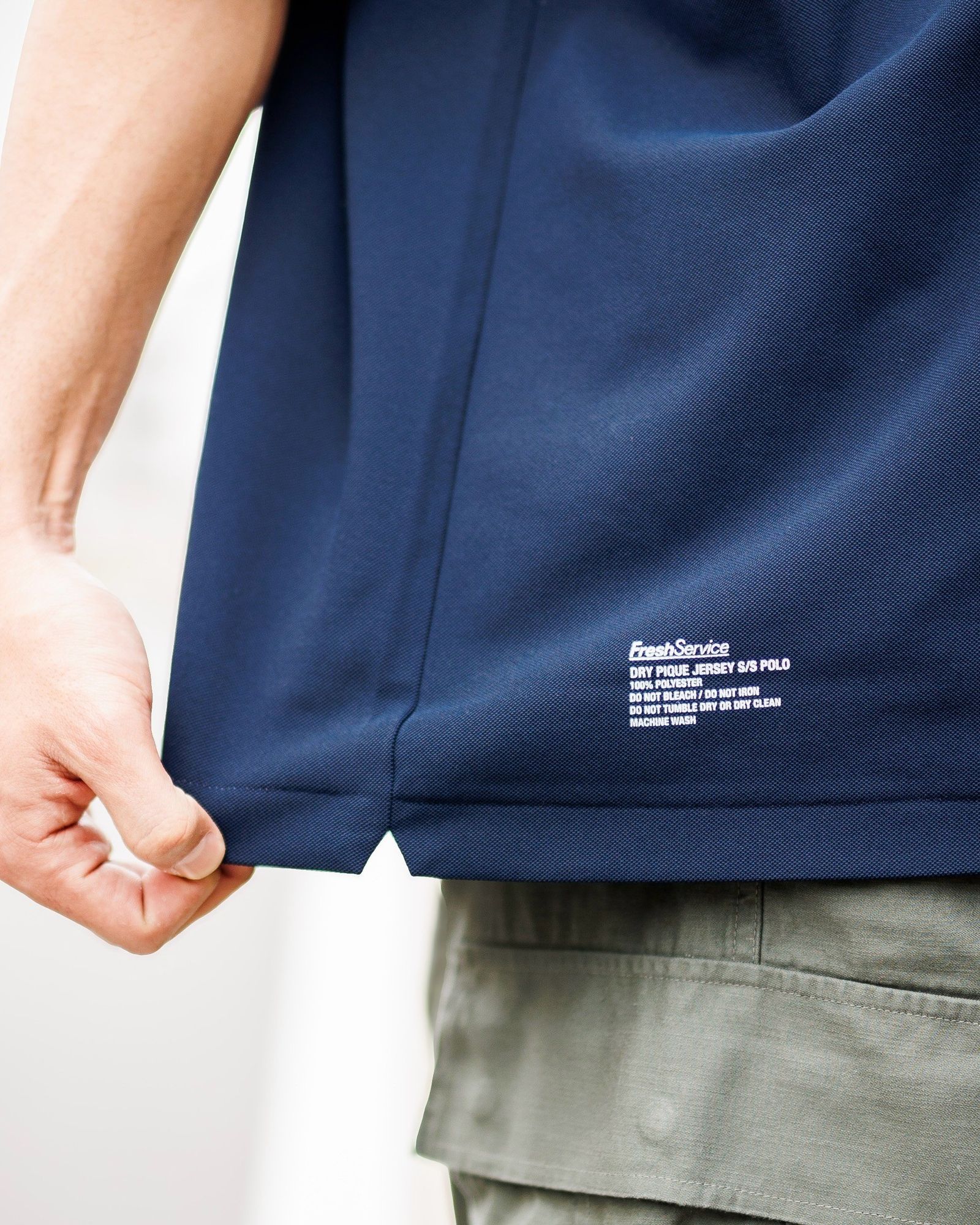 FreshService DRY PIQUE JERSEY S/S POLO(NAVY)3月15日(土)新作発売！