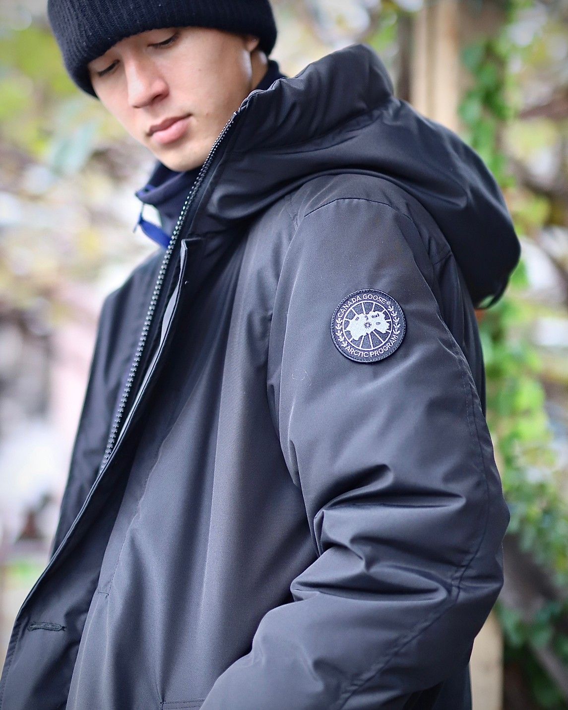 CANADA GOOSE カナダグース23AW Chateau Parka BLACK LABELスタイル