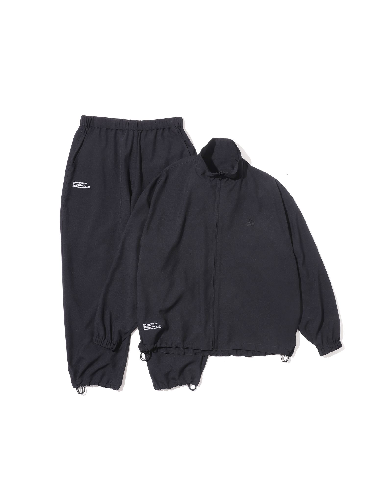ReFresh!Service. SYNTHETIC WOOL TRACK SUIT(FSR261-60230)BLACK☆3月28日(土)発売！