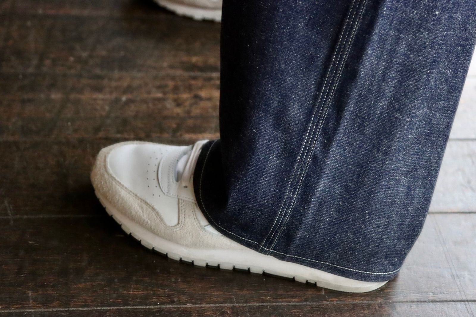 A.PRESSE 23SSデニム Military Denim Trousers(23SAP-04-07H)INDIGOスタイル