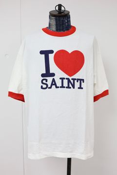 セントマイケル 26SS I LOVE SAINT_SS T-SHIRT(SM-MK8-0000-018)WHITE☆4月29日(水)新作発売！