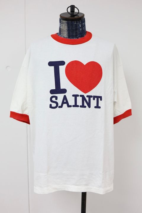 セントマイケル 26SS I LOVE SAINT_SS T-SHIRT(SM-MK8-0000-018)WHITE☆4月29日(水)新作発売！